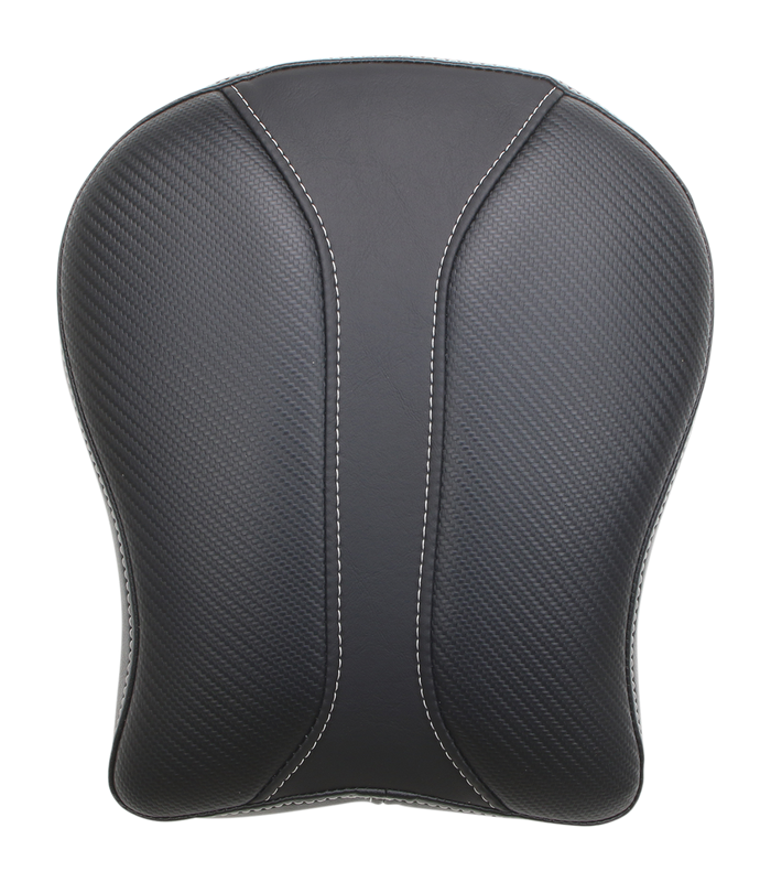 SADDLEMEN PAD DOMINATOR REAR GEL|VINYL CARBON LOOK 23 CM