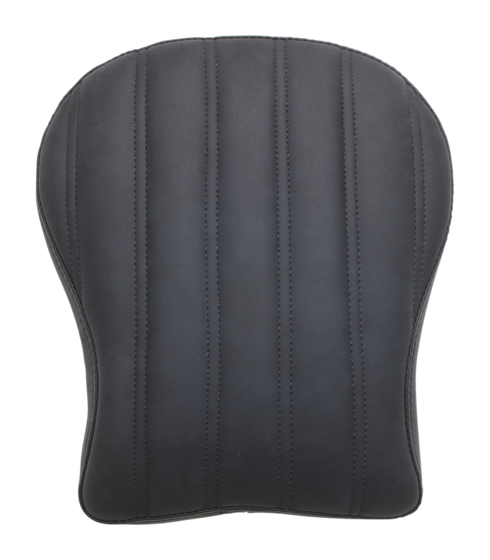 SADDLEMEN PAD KNUCKLE REAR GEL|VINYL CARBON LOOK 23 CM