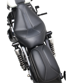 SADDLEMEN PAD DOMINATOR REAR GEL VINYL CARBON LOOK 15 CM 2