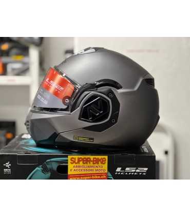 Casco modulare LS2 FF606 Advant titanio opaco