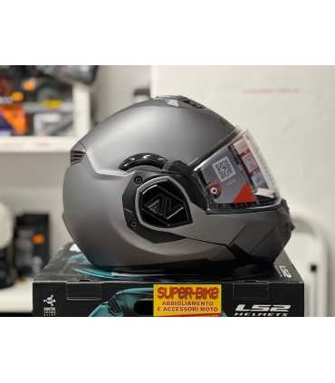 Casco modulare LS2 FF606 Advant titanio opaco