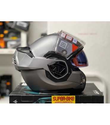 Casco modulare LS2 FF606 Advant titanio opaco