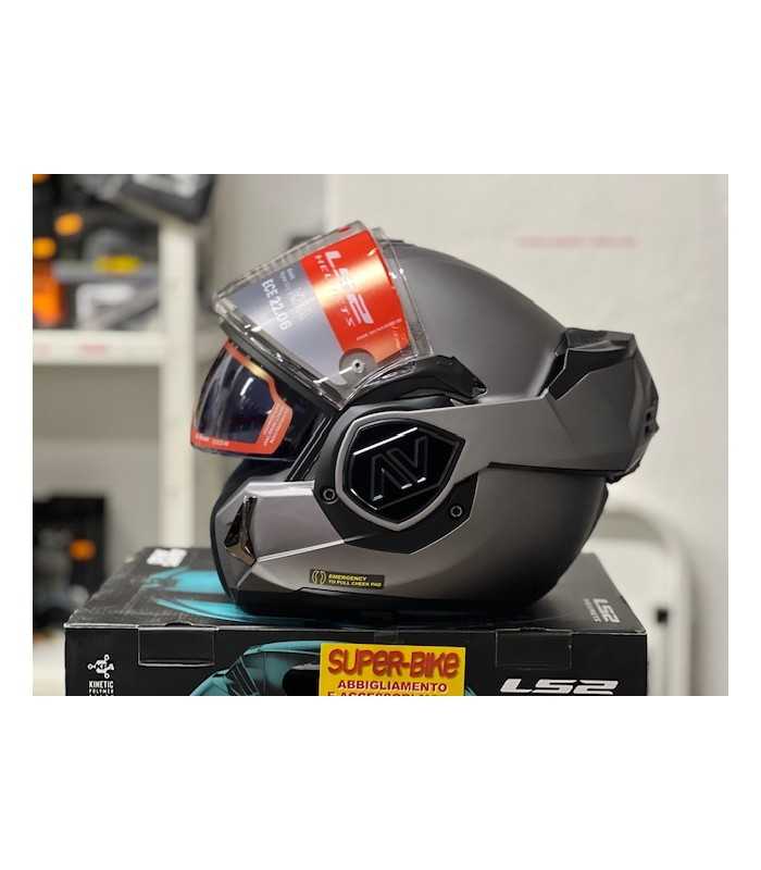 Modular helm LS2 FF906 Advant titan matt