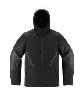 Giacca moto Icon BASEHAWK 2 nero