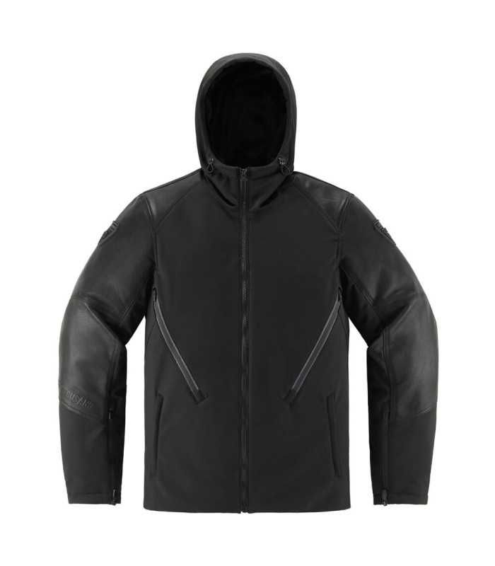 Giacca moto Icon BASEHAWK 2 nero