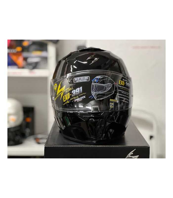 Scorpion Exo 391 black helmet
