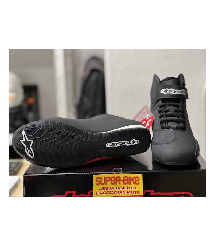Alpinestars Sektor black white red shoes