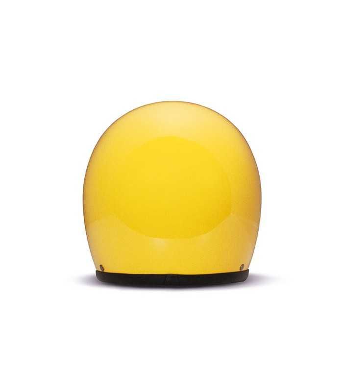 DMD Retro yellow jet helmet