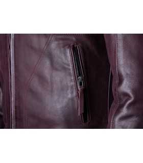 Veste en cuir RST Brandish 2 rouge