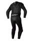 RST S1 leather suit black white
