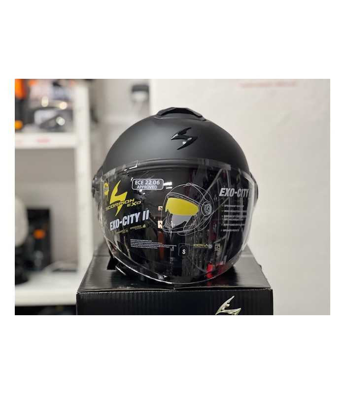 Helm Scorpion Exo City 2 schwarz matt