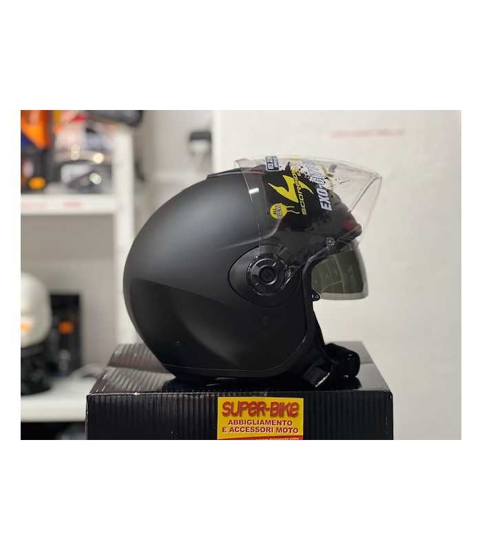 Casque jet Scorpion Exo City 2 noir matt
