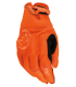 Moose Racing MX1 orange cross gloves