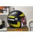 Jet Blauer Pod Stripes jaune matt