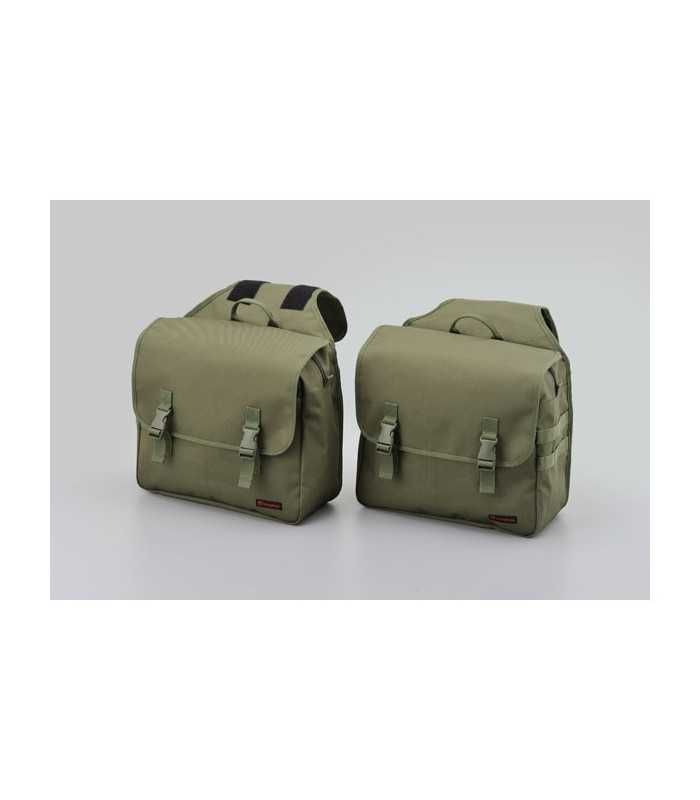 DAYTONA HENLEYBEGINS THROW-OVER SADDLEBAG SET. 30L. KHAKI