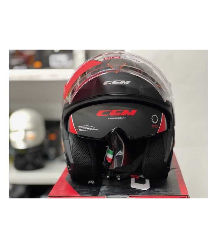 Jet Cgm 136S DNA Apache orange matt helmet