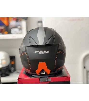 Jet Cgm 136S DNA Apache orange matt helmet