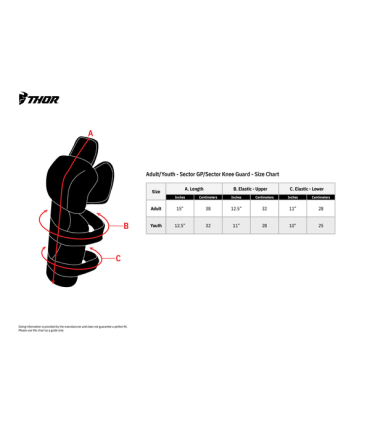 THOR SECTOR KNEE BLACK GUARD