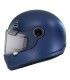 Casco retro MT Helmets Jarama A7 blu opaco