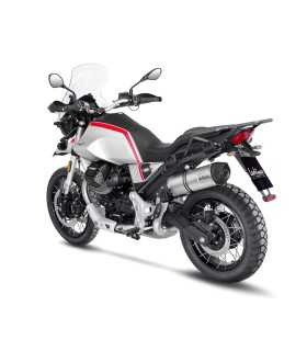 Scarico moto Leovince Moto Guzzi V85 TT (2019-23) LV ONE EVO Inox ​/ Slip​-​on
