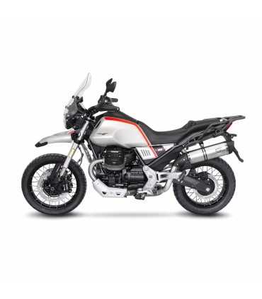 Leovince Moto Guzzi V85 TT (2019-23) LV ONE EVO Inox ​/ Slip​-​on