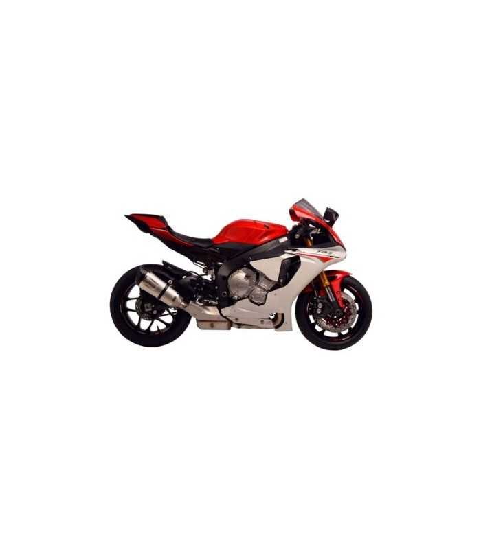 Leovince Yamaha YZF 1000 R1 (2015-16) FACTORY S Inox ​/ Slip​-​on