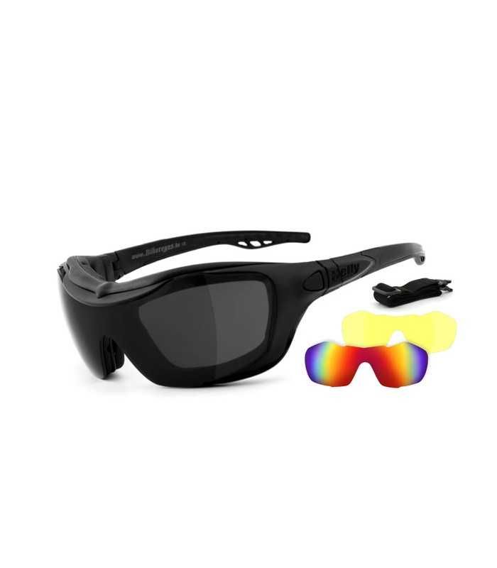 HELLY SHADES BANDIT 2 SMOKE/LASER RED/XENOLIT®