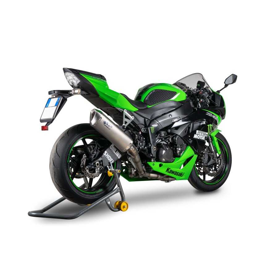 SPARK scarico completo titanio Kawasaki ZX 6 R 636 2009 23