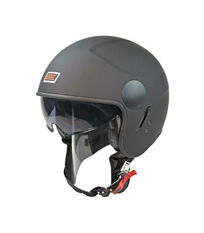 Casco jet Origine Sierra nero opaco