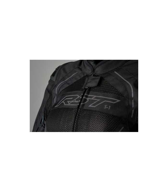 Veste moto femme été RST S1 Mesh noir