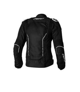 Veste moto femme été RST S1 Mesh noir blanc