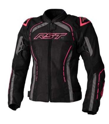 Giacca donna RST S1 Mesh nera rosa