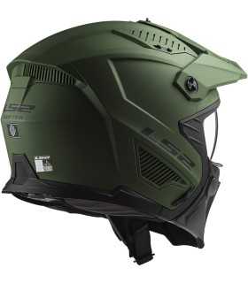 Casco LS2 OF606 Drifter verde opaco