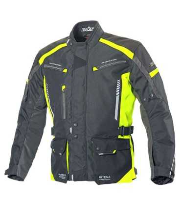 Veste moto Buse Torino 2 noir jaune