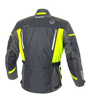 Veste moto Buse Torino 2 noir jaune