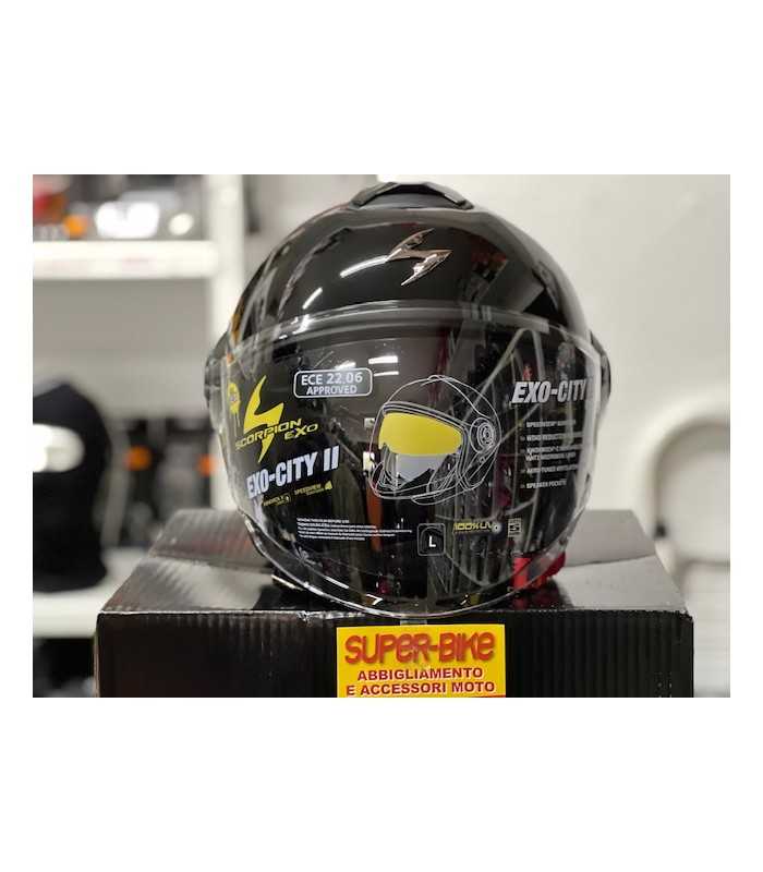 Casco Scorpion Exo City 2 Bee nero bianco