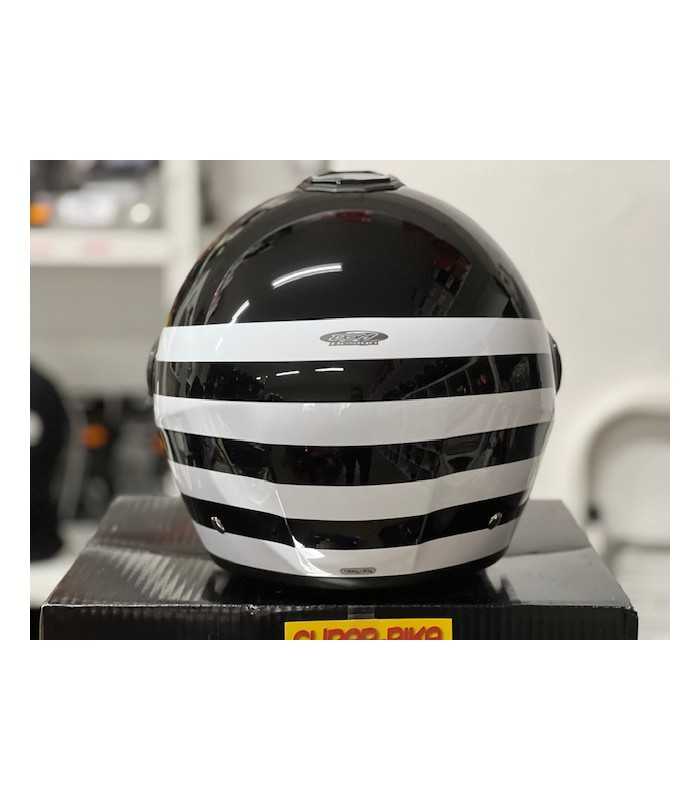 Casco Scorpion Exo City 2 Bee nero bianco