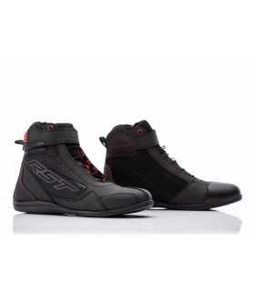 Rst Frontier scarpe moto nere rosse