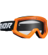 Thor Combat Racer arancio fluo maschera cross