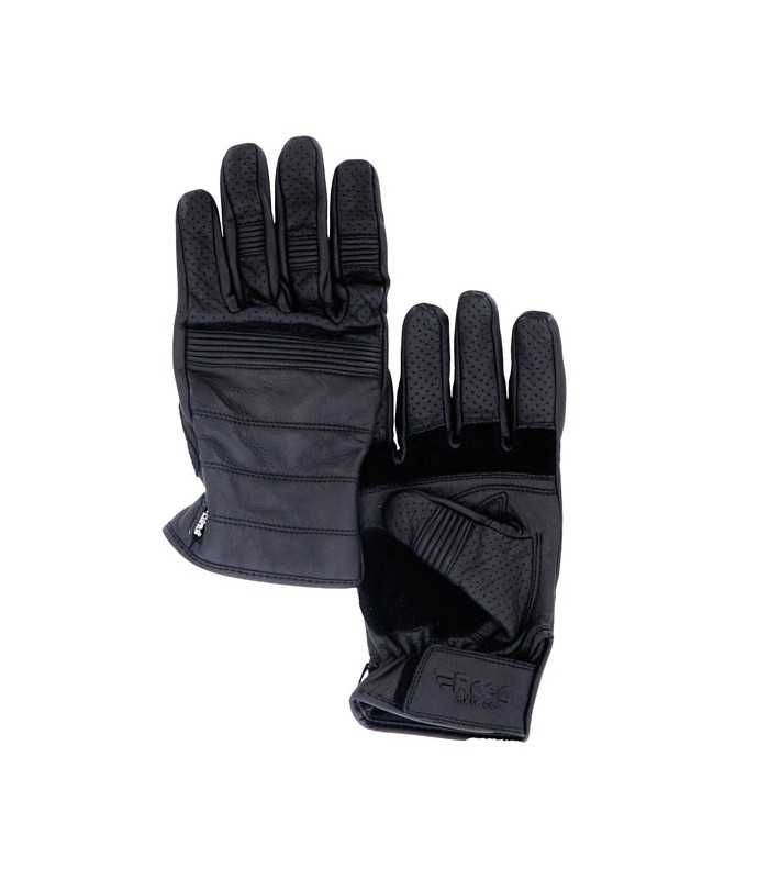 Roeg Hank leder handschuhe schwarz