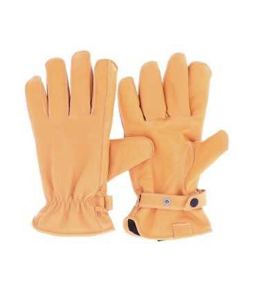 Roeg Jettson motorrad lederhandschuhe gelb