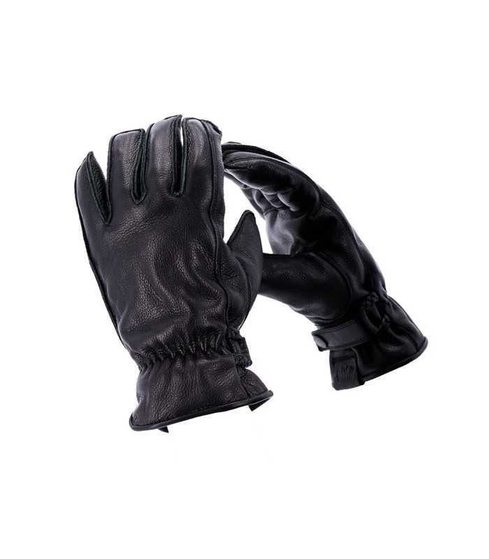 Roeg Jettons guanti in pelle neri