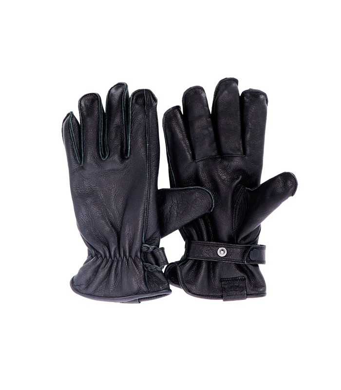 Roeg Jettons leder motorcycle gloves black