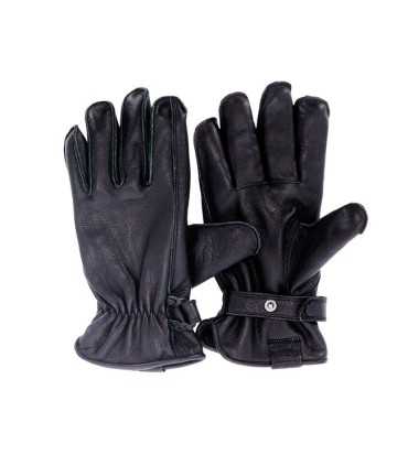 Roeg Jettons leder motorcycle gloves black