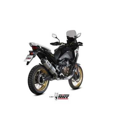Mivv Speed Edge Honda Africa Twin CRF 1100 L (2020-26) inox