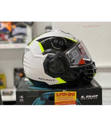 LS2 FF906 Advant Codex yellow helmet