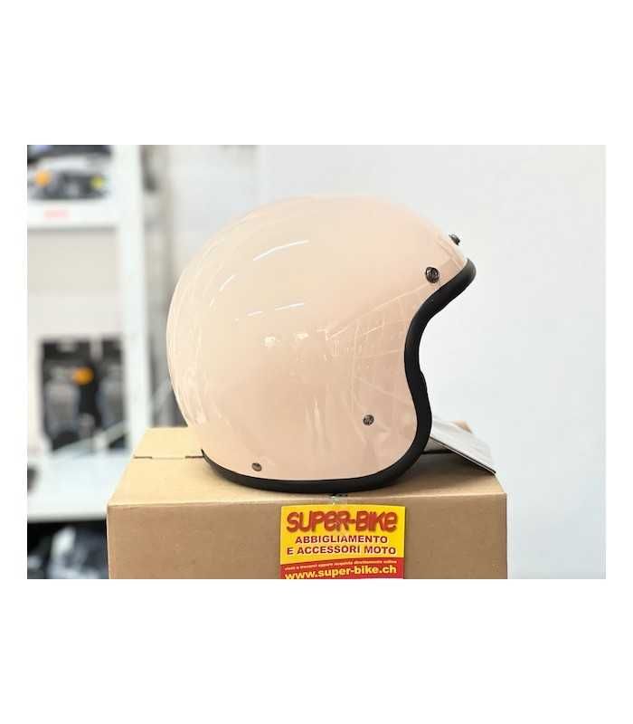 Casque Jet DMD Retro cipria