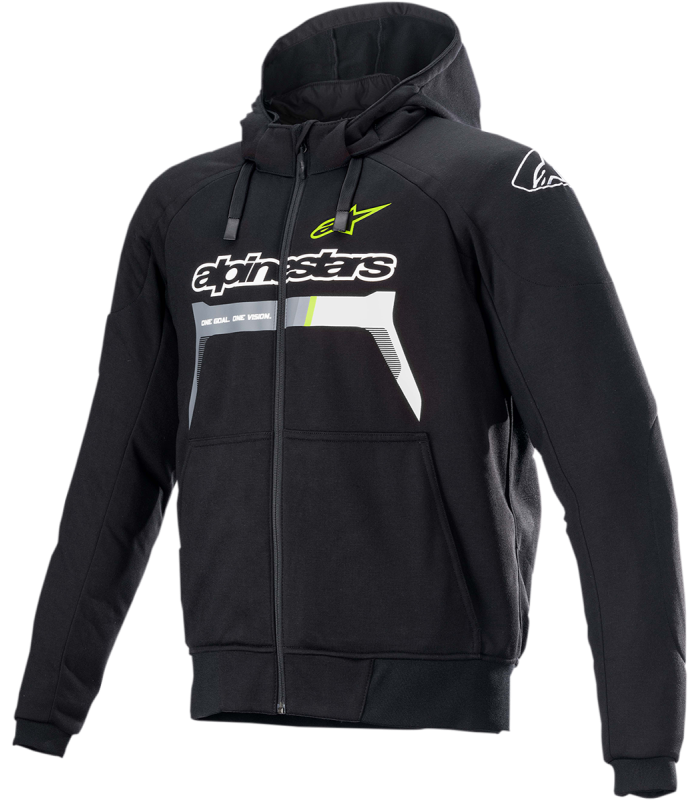 Alpinestars Chrome Sport Hoodie schwarz gelb