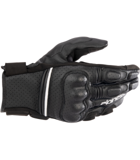 Gants en cuir Alpinestars Phenom air noir blanc