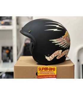Casco jet DMD Retro Eagle